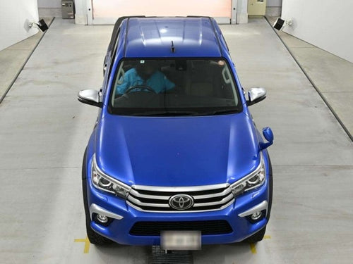 *TOYOTA HILUX 2018*
YEAR: 2018
COLOR: WHITE
CHASSIS: QDF-GUN125
*GRADE: Z 4WD*
FUEL: DIESEL
SEATS: 5 | DOORS: 4
TRANSMISSION: AT
ENGINE SIZE: 2400  CC
MILEAGE: 96,000 KM

*OPTIONS:*
ABS, AIR BAG, POWER STEERING, POWER WINDOW, NAVIGATION, TELEVISION,