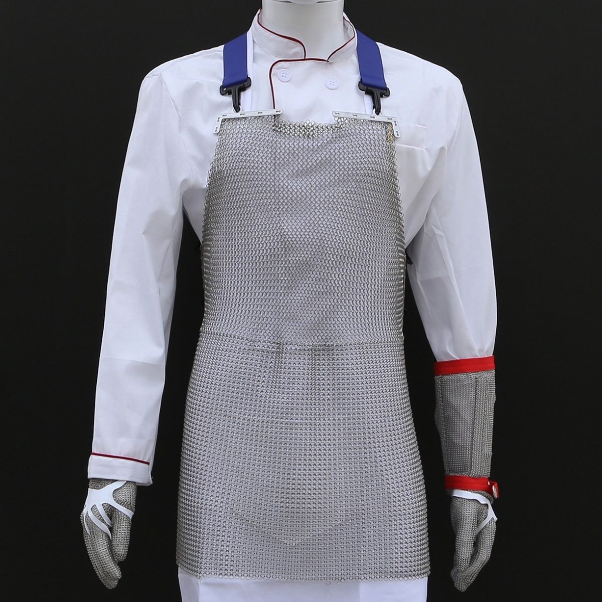 [2394 people have saved this]  Stainless Steel Full Body Protective Armor for Adults - Cut-Resistant Steel