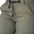 New European and American cross-border style 2026 women's long workwear with multiple pockets and drawstring hem.