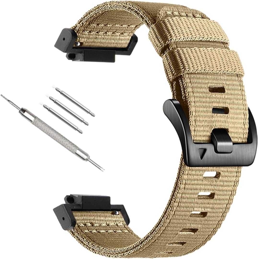 SHOCK cassio nylon canvas men's watch strap fittedDW-5600|GA-