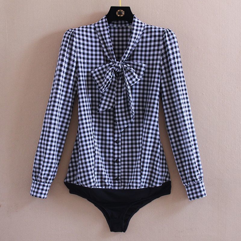 design with a unique bow - a chic and fashionable long shirt for women in 2026.