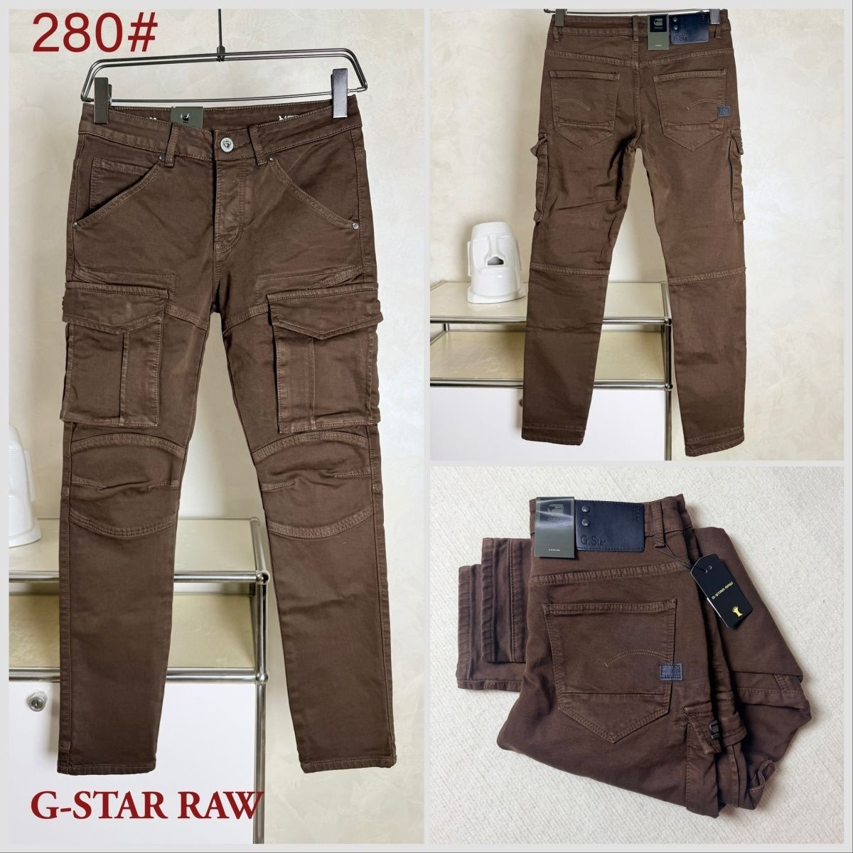 Gstar Jeans 2026 New Style Trendy Slim Fit Stretch Skinny Pencil Jeans