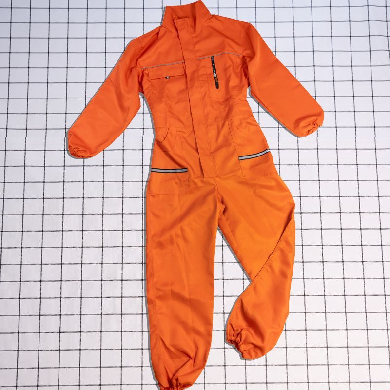 Coverall Work Suit Set for Male Auto Repair and Mechanics Workers - Dustproof