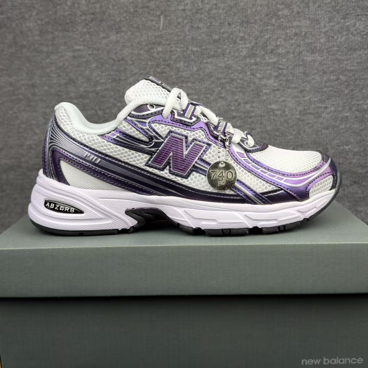 Putian Pure Original N740 Retro Dad Shoes, Breathable Running Shoes, Versatile, Non-slip, Wear-resistant, Casual