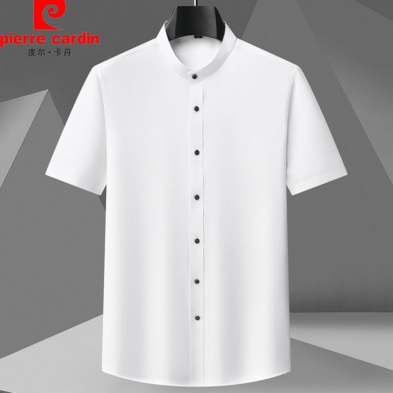Romon Men's Bamboo Fiber Short-Sleeve Shirt, Summer Thin Style, Business Style, 2026