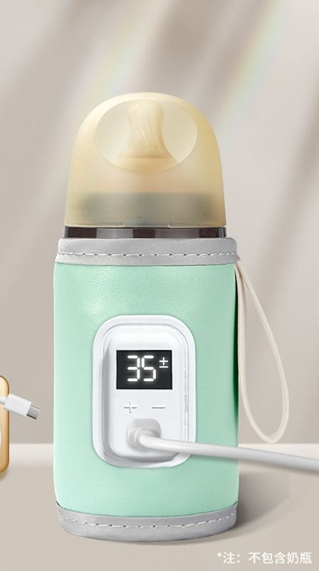 Constant temperature baby bottle shaker, 2-in-1 for warming milk, fully automatic and quiet for babies.