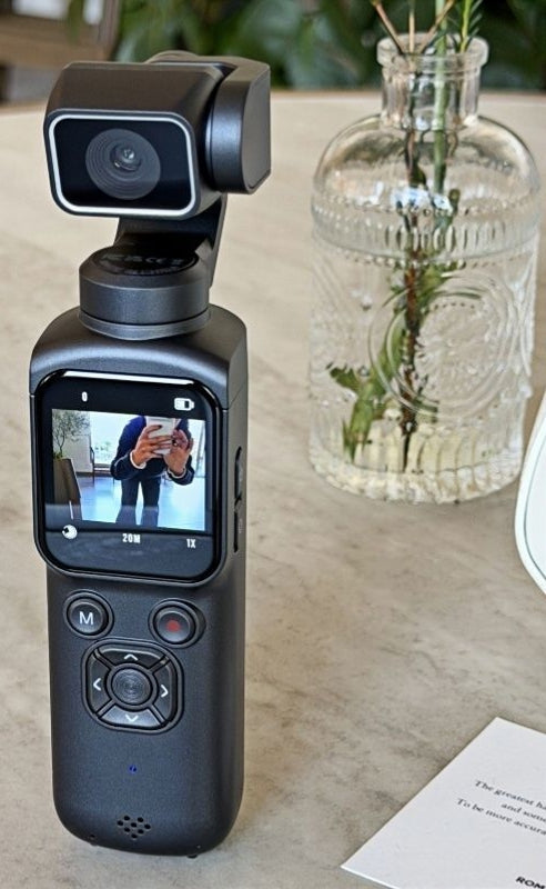 4K HD handheld vlog pocket gimbal camera for student sports