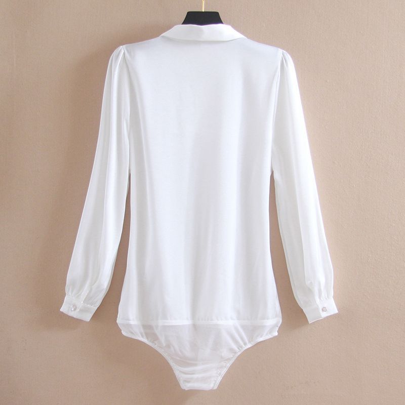 design with a unique bow - a chic and fashionable long shirt for women in 2026.