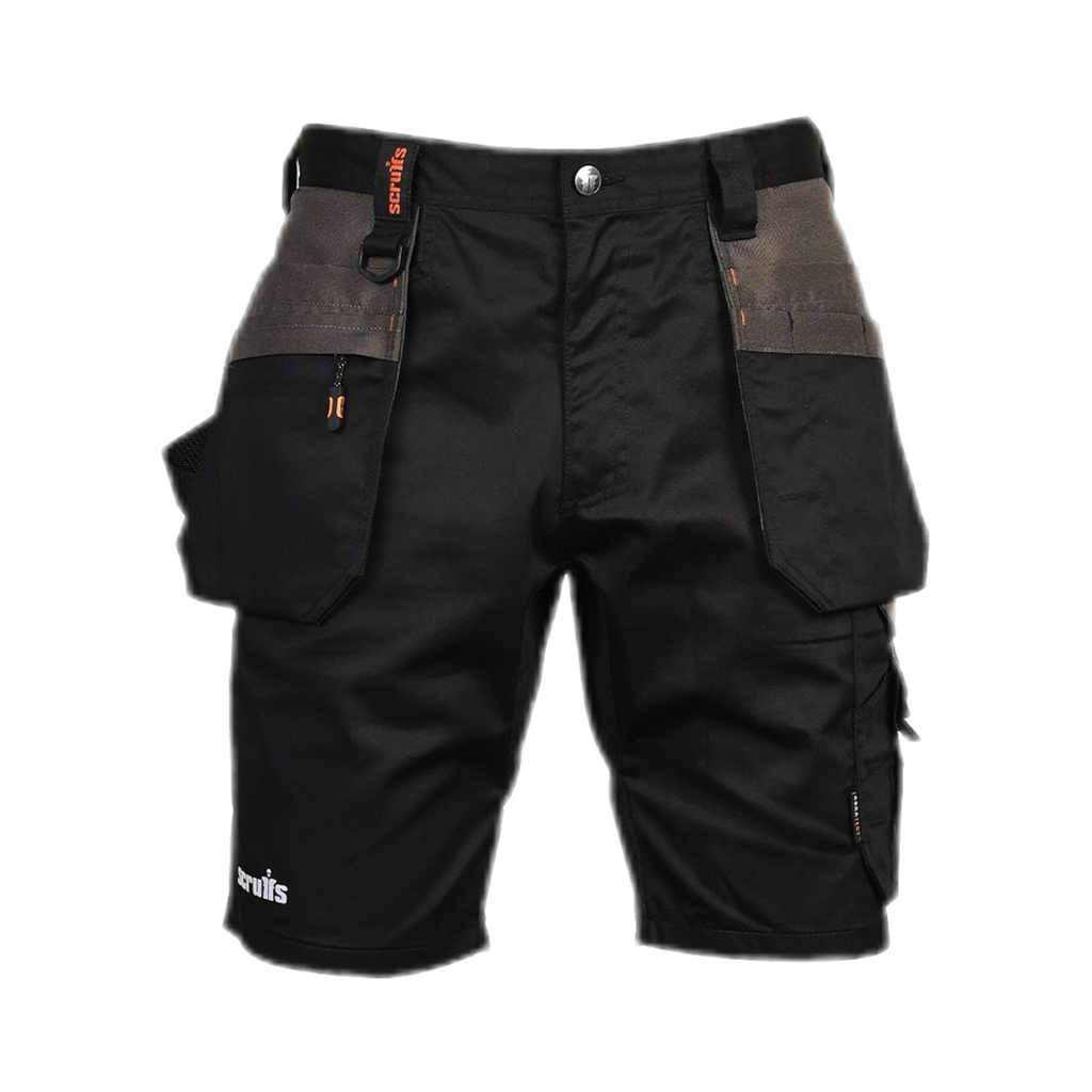 SCRUFFS British-style work shorts, multi-pocket, comfortable and durable, suitable for outdoor commuting and casual summer wear.