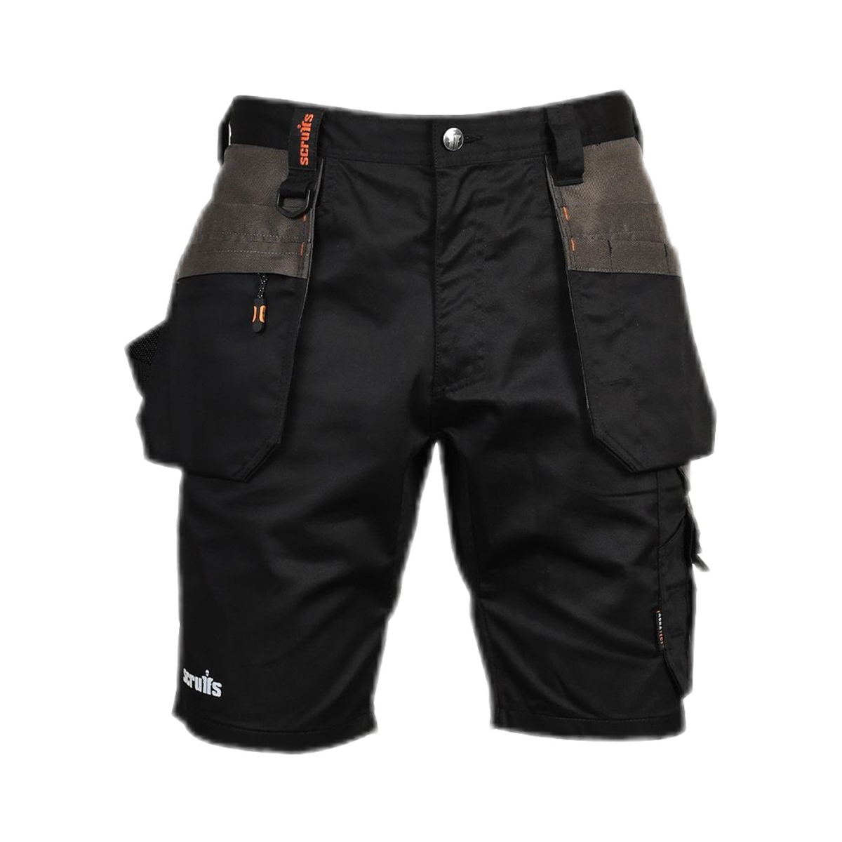 SCRUFFS British-style work shorts, multi-pocket, comfortable and durable, suitable for outdoor commuting and casual summer wear.