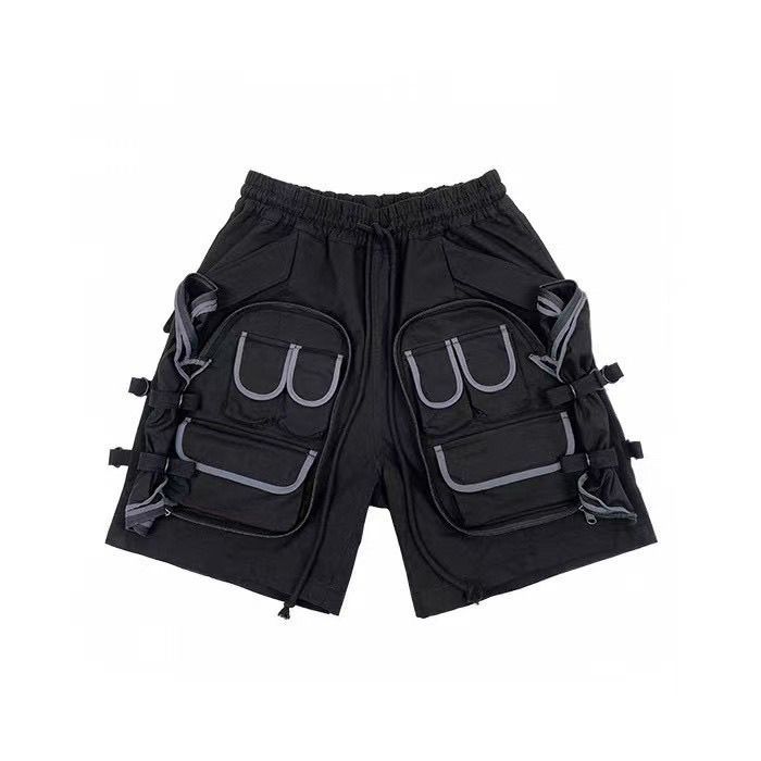 SCRUFFS British-style work shorts, multi-pocket, comfortable and durable, suitable for outdoor commuting and casual summer wear.
