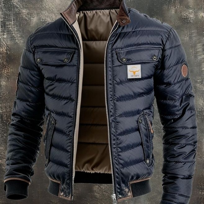 Retro-style leather quilted patchwork design, perfect for autumn and winter, available on Resmore and Amazon