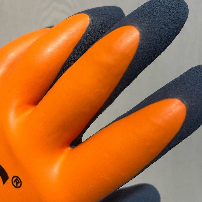 Men's extra-long style for export, high glue position on cuffs, frosted and wear-resistant, thickened for winter.