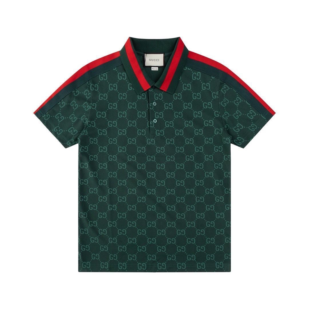 Summer 2025 Men's T-shirt New Casual Fashion Polo Short Sleeve Top