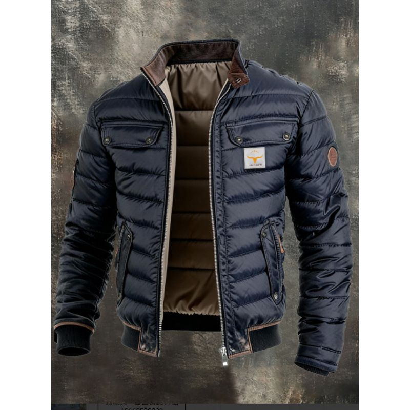 Retro-style leather quilted patchwork design, perfect for autumn and winter, available on Resmore and Amazon