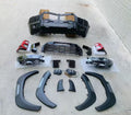 12-25 Hilux body kit for older models, 26 Travo upgraded bumper, grille, and headlights.