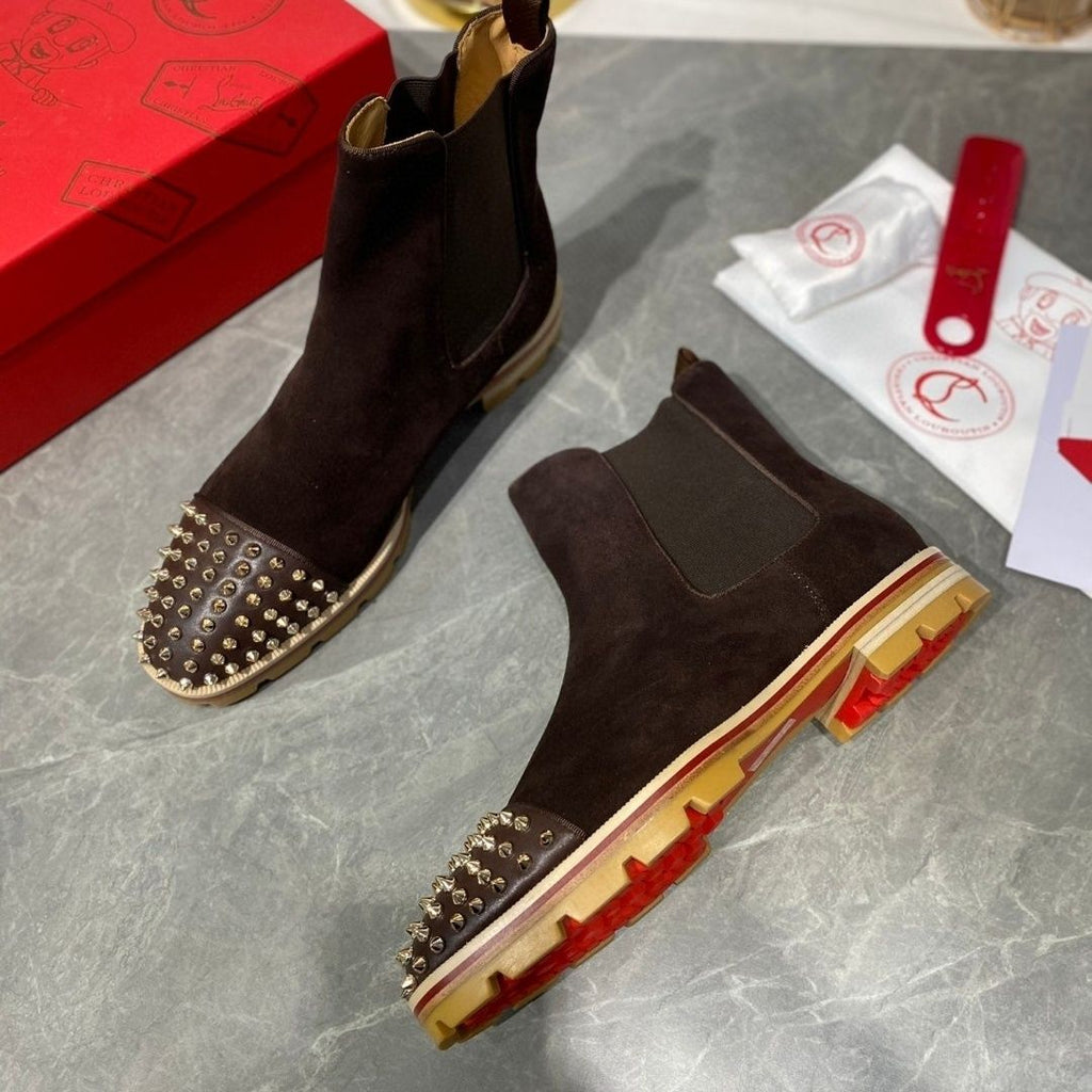 Stylish European-style casual leather shoes, silver soft-soled leather shoes, cowhide  shoes and slippers