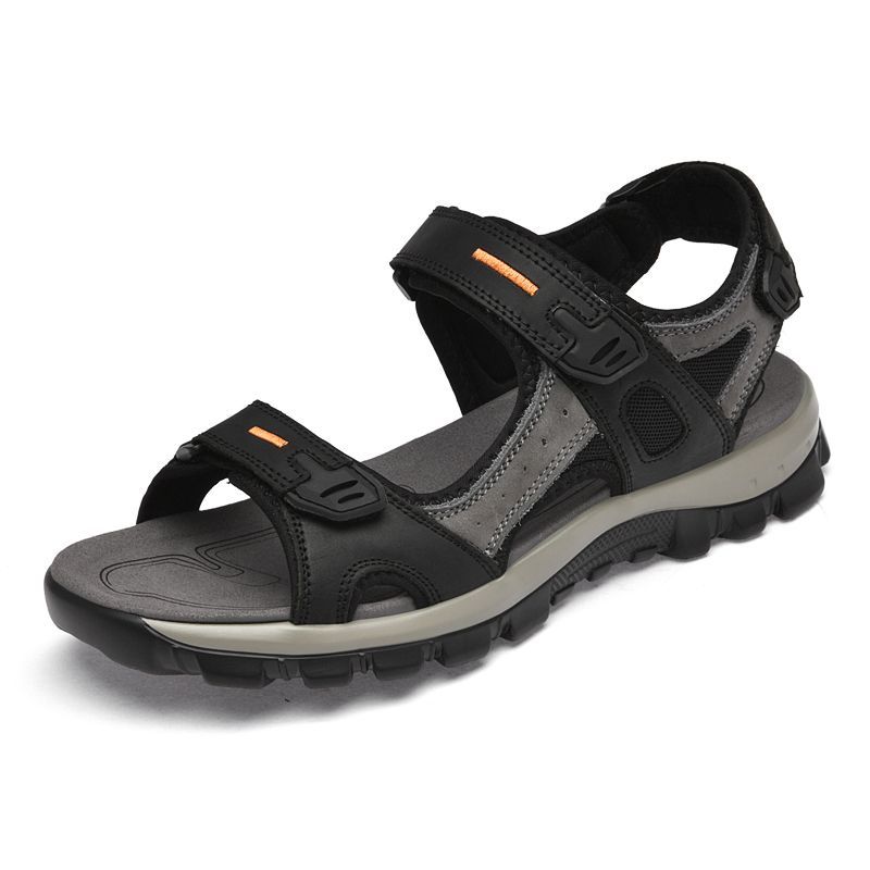CECD Men's Shoes 2025 Summer Hot Selling Sandals - Top Layer Cowhide Soft Leather