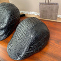 Crocodile Skin Beret, Outdoor High-End American Style Hooded Trendy Genuine Leather Unisex