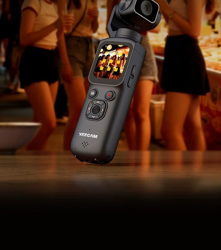 4K HD handheld vlog pocket gimbal camera for student sports