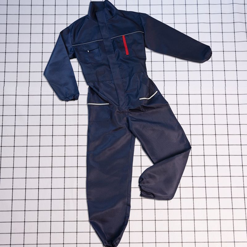 Coverall Work Suit Set for Male Auto Repair and Mechanics Workers - Dustproof