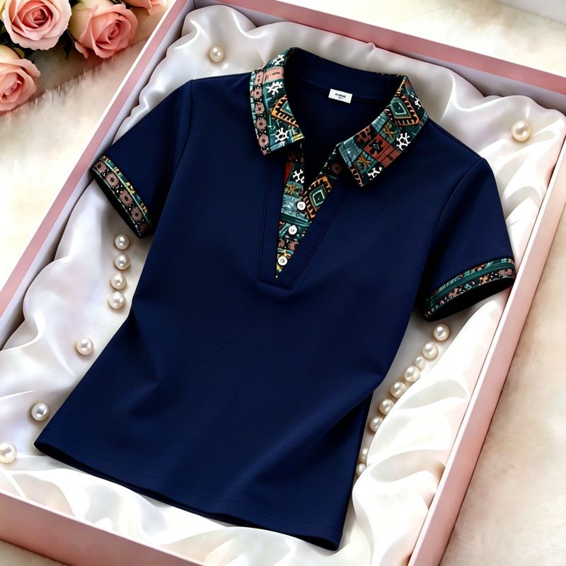 Men's and women's Short-Sleeve T-Shirt, Popular 100% Cotton, Business Embroidery