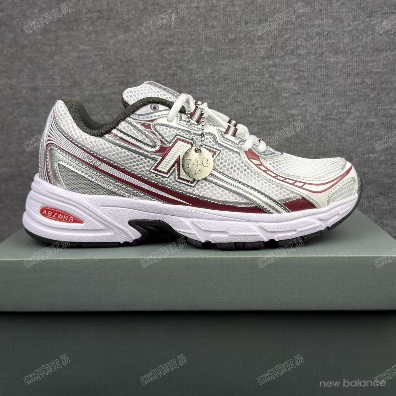 Putian Pure Original N740 Retro Dad Shoes, Breathable Running Shoes, Versatile, Non-slip, Wear-resistant, Casual