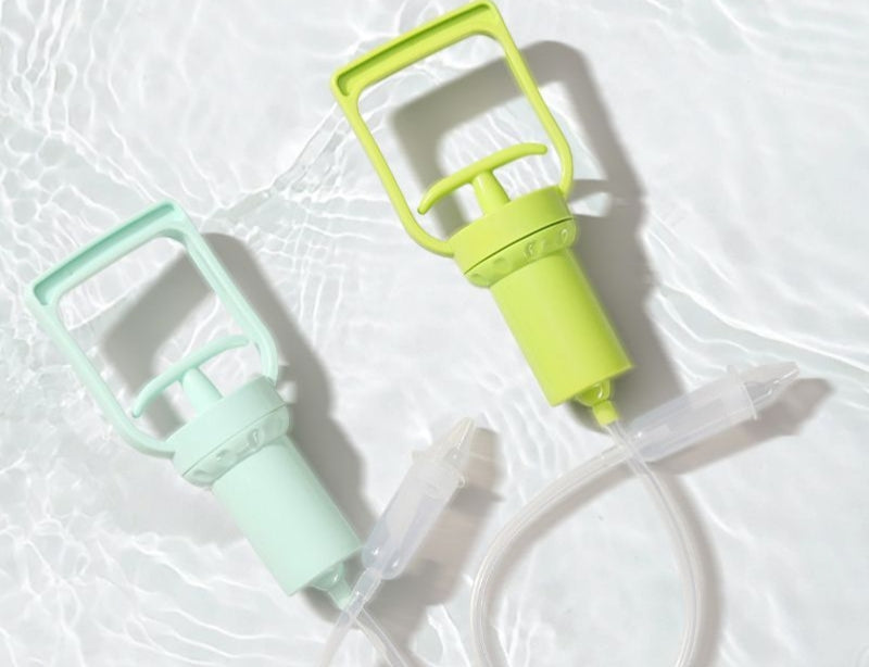 Large Pull-Out Nasal Aspirator with Negative Pressure Vacuum for Nasal Discharge