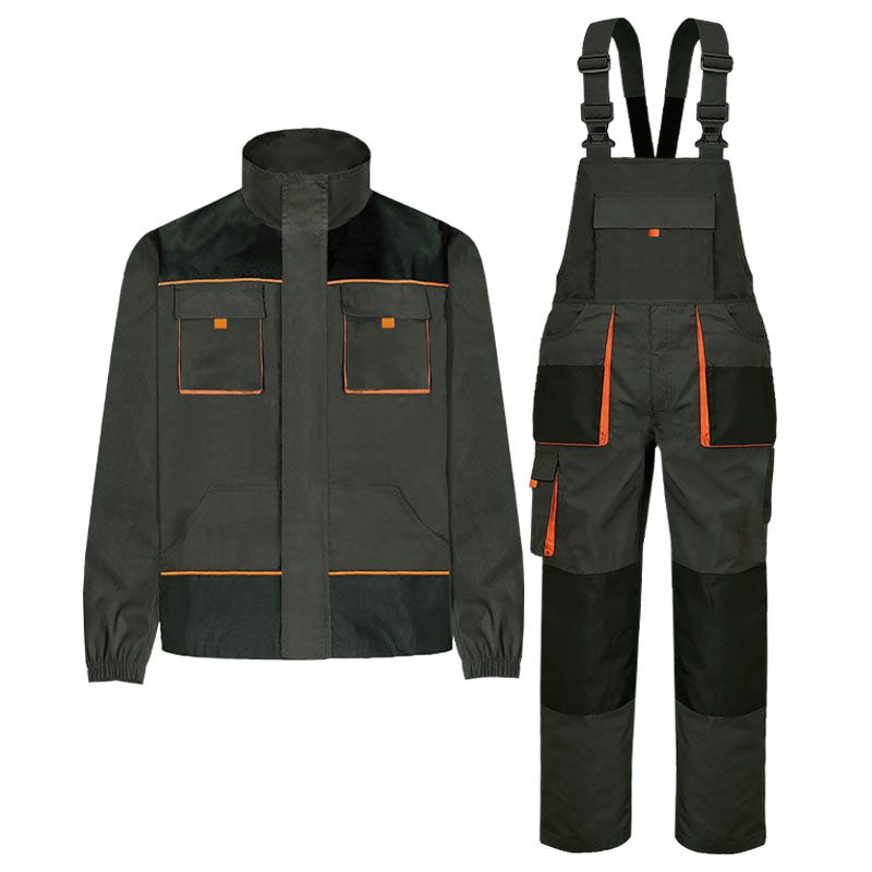 Cross-border 3D large pocket workwear set, customized European and American style multi-pocket workwear