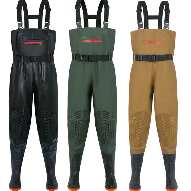 Butchery Waterproof and thickened one-piece rain pants for men, durable and wear-resistant.