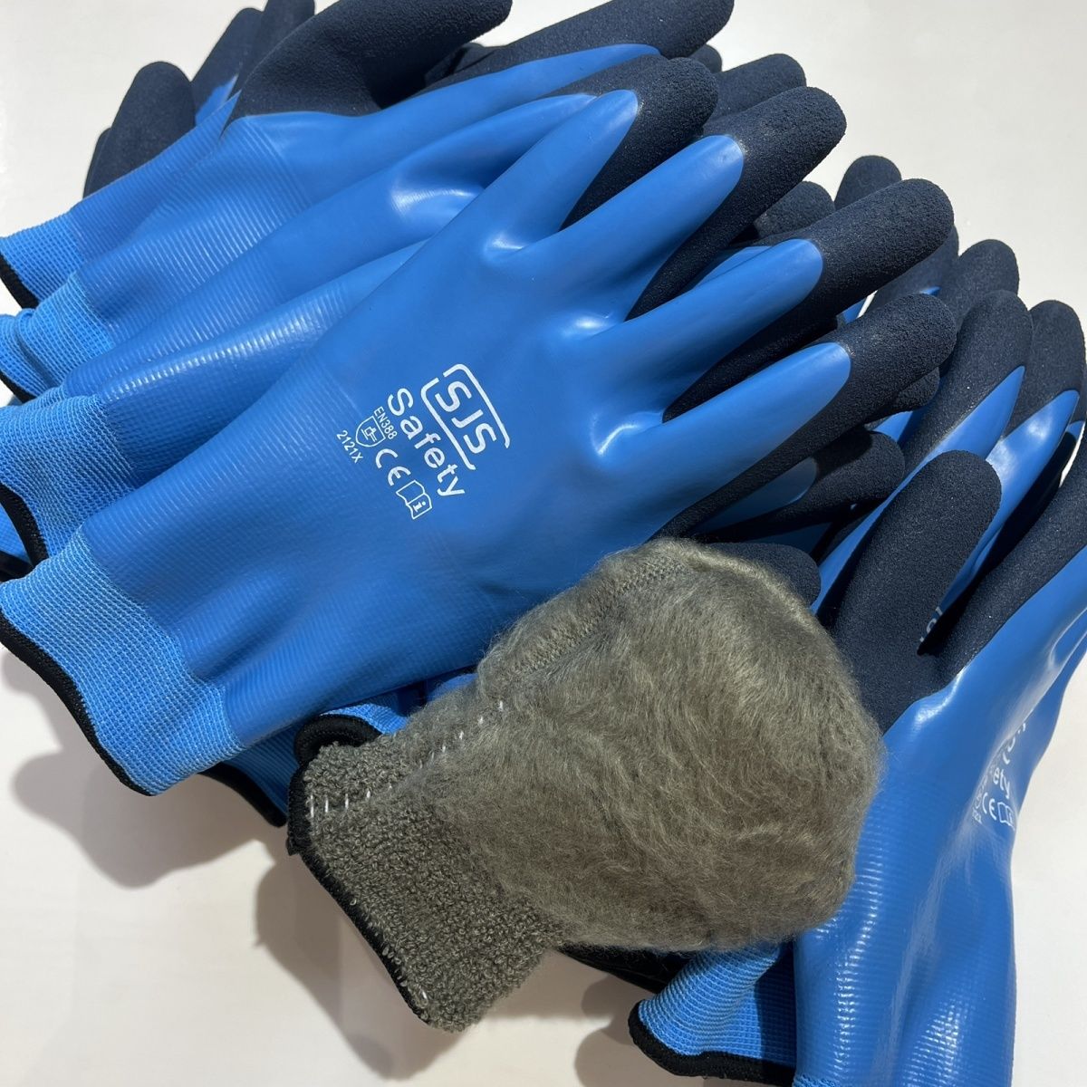 Men's extra-long style for export, high glue position on cuffs, frosted and wear-resistant, thickened for winter.