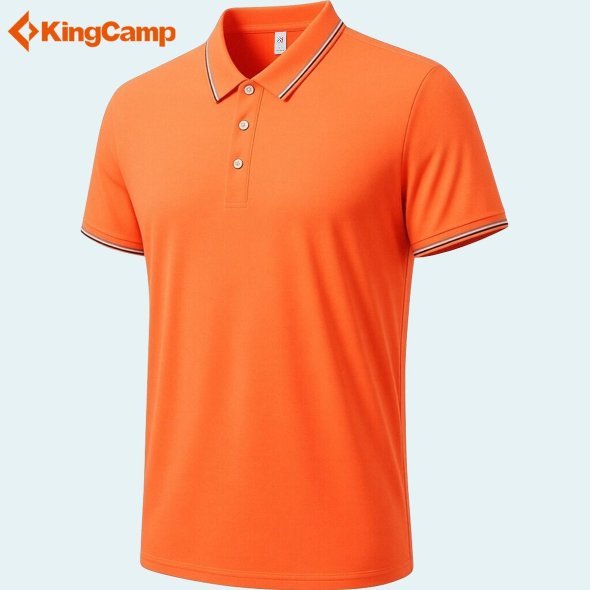Heavyweight cotton short-sleeved polo shirt for middle-aged and young adults, classic collar, comfortable and stylish top.
