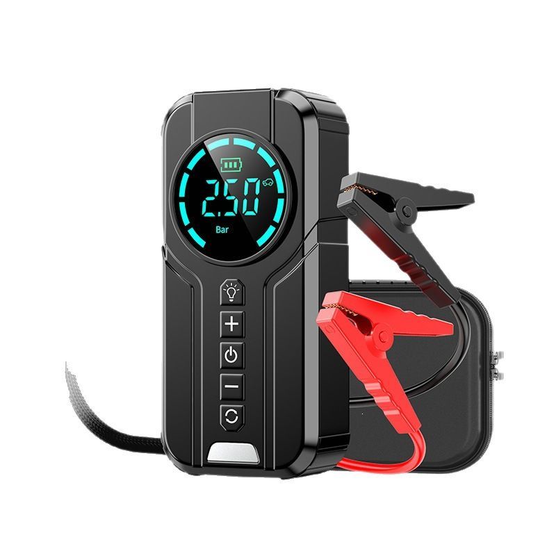 Cross-border car emergency jump starter, air pump, multi-functional portable power bank