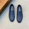 SR New Men's Fashionable Versatile Casual Leather Slip-on Loafers