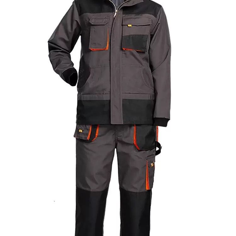 Cross-border 3D large pocket workwear set, customized European and American style multi-pocket workwear