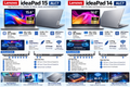 Lenovo i5/i7 laptop for students, business, and travel.