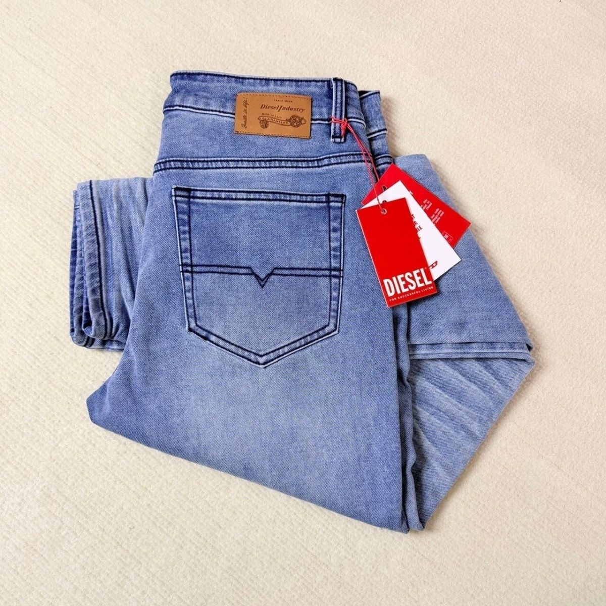 Diesel Jeans 2025 New Style Trendy Slim Fit Stretch Skinny Pencil Jeans