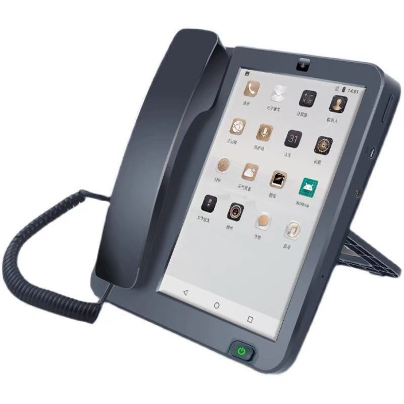 4G smartphone, equipped with large buttons, SIM card slots, video call functions, household wire landlines and video cordless phones that support WiFi
