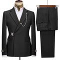 Man Suits Set Top and Pants Groom Italian Manufacturered.