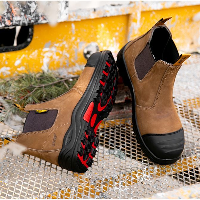 easy-to-wear, anti-impact, puncture-resistant safety shoes with insulation