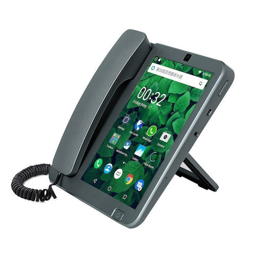 4G smartphone, equipped with large buttons, SIM card slots, video call functions, household wire landlines and video cordless phones that support WiFi
