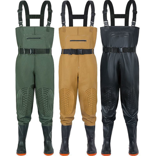 Butchery Waterproof and thickened one-piece rain pants for men, durable and wear-resistant.