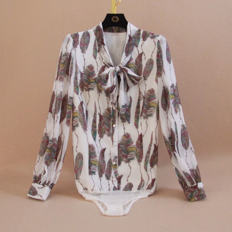 design with a unique bow - a chic and fashionable long shirt for women in 2026.