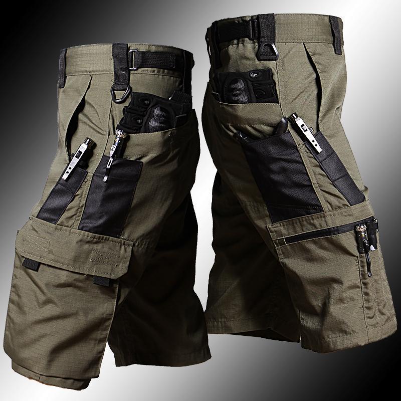 SCRUFFS British-style work shorts, multi-pocket, comfortable and durable, suitable for outdoor commuting and casual summer wear.