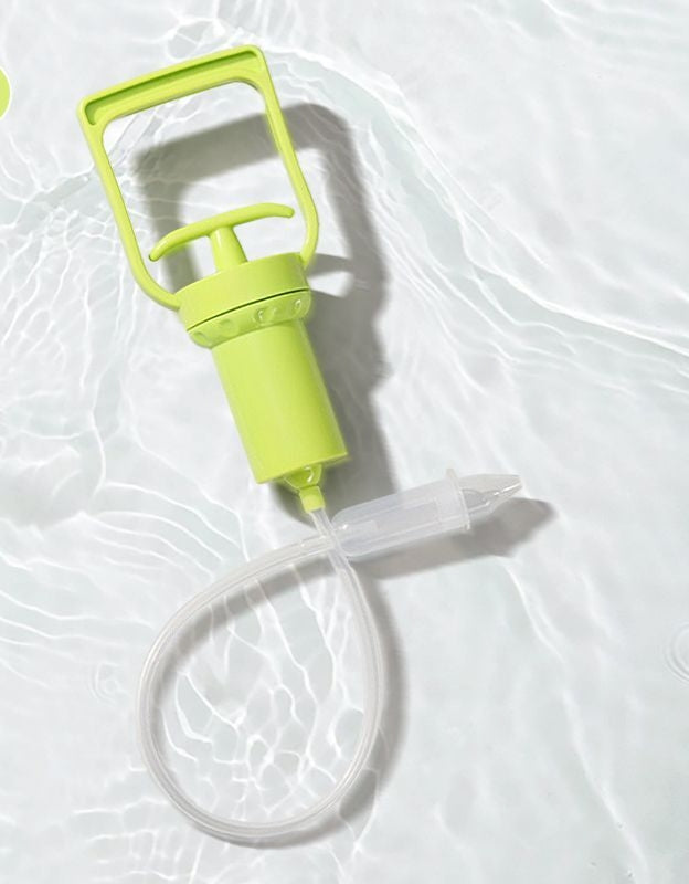 Large Pull-Out Nasal Aspirator with Negative Pressure Vacuum for Nasal Discharge