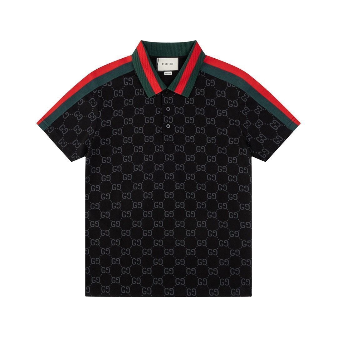 Summer 2025 Men's T-shirt New Casual Fashion Polo Short Sleeve Top