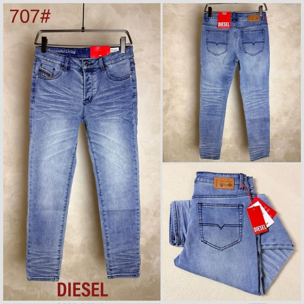 Diesel Jeans 2025 New Style Trendy Slim Fit Stretch Skinny Pencil Jeans