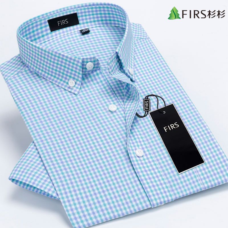 Pierre Cardin Cooling Ice Silk Short-Sleeve Shirt for Men, Thin and Casual Summer Style