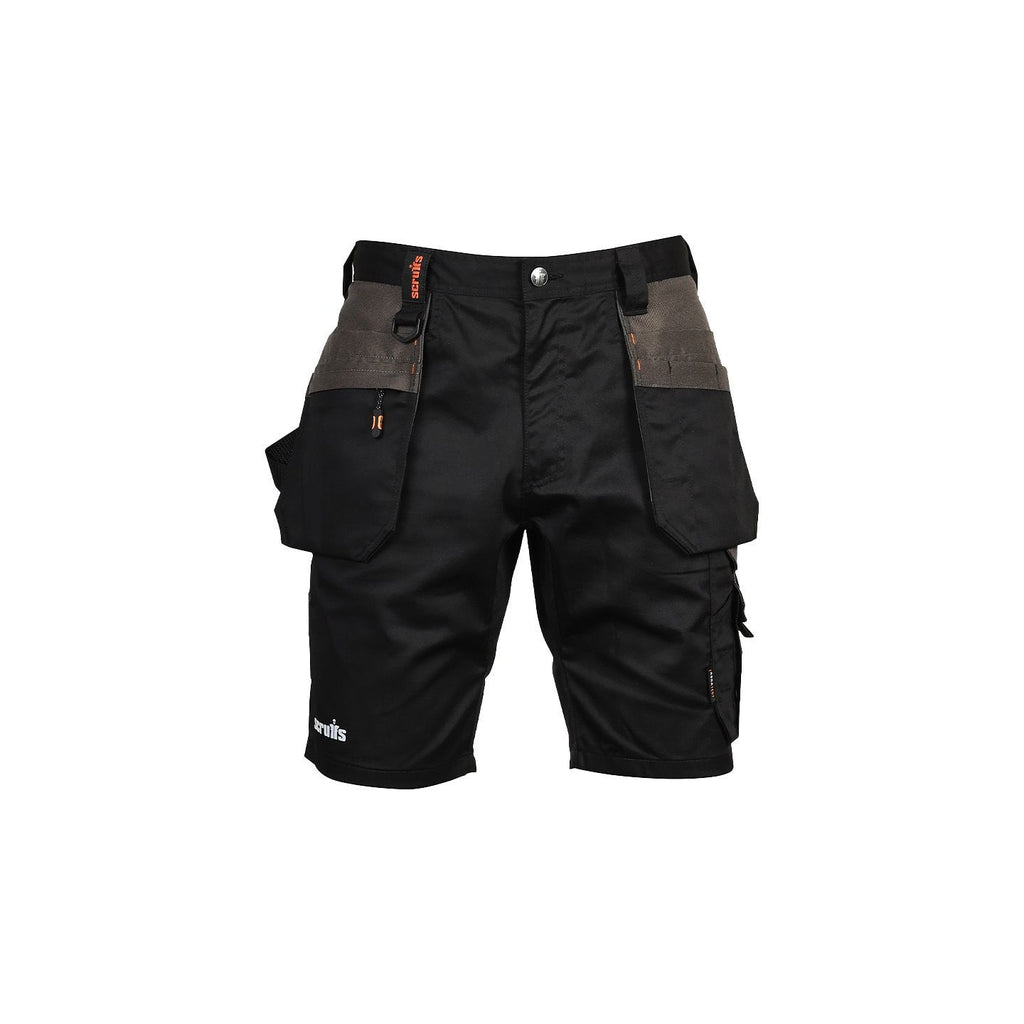 SCRUFFS British-style work shorts, multi-pocket, comfortable and durable, suitable for outdoor commuting and casual summer wear.