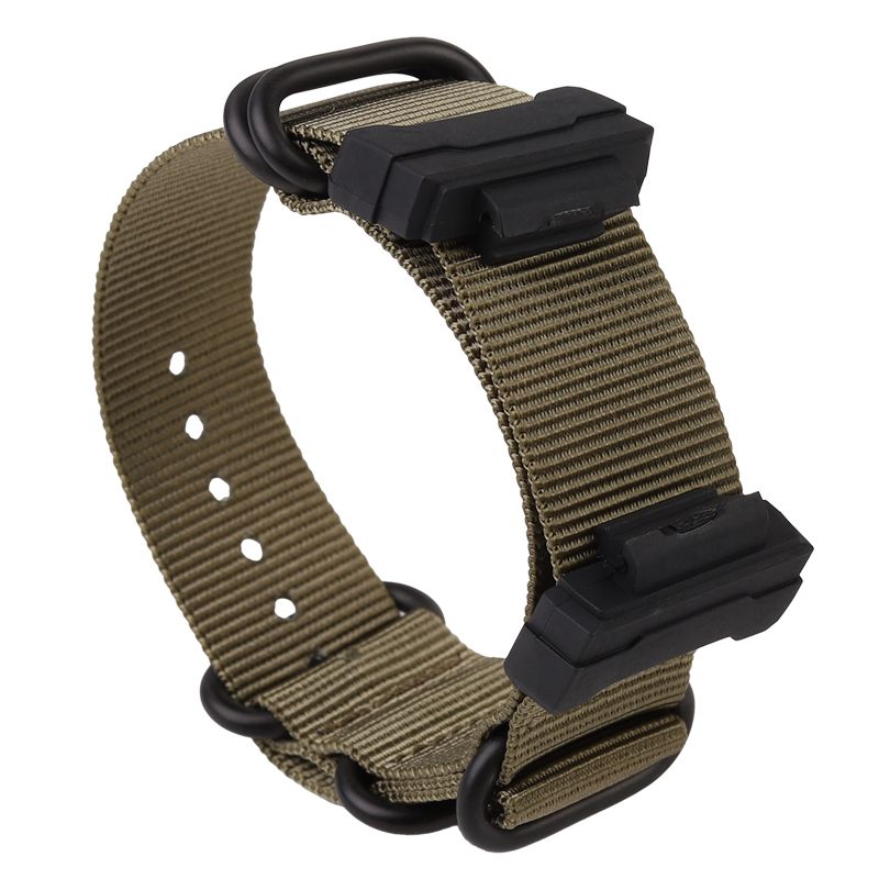 SHOCK cassio nylon canvas men's watch strap fittedDW-5600|GA-